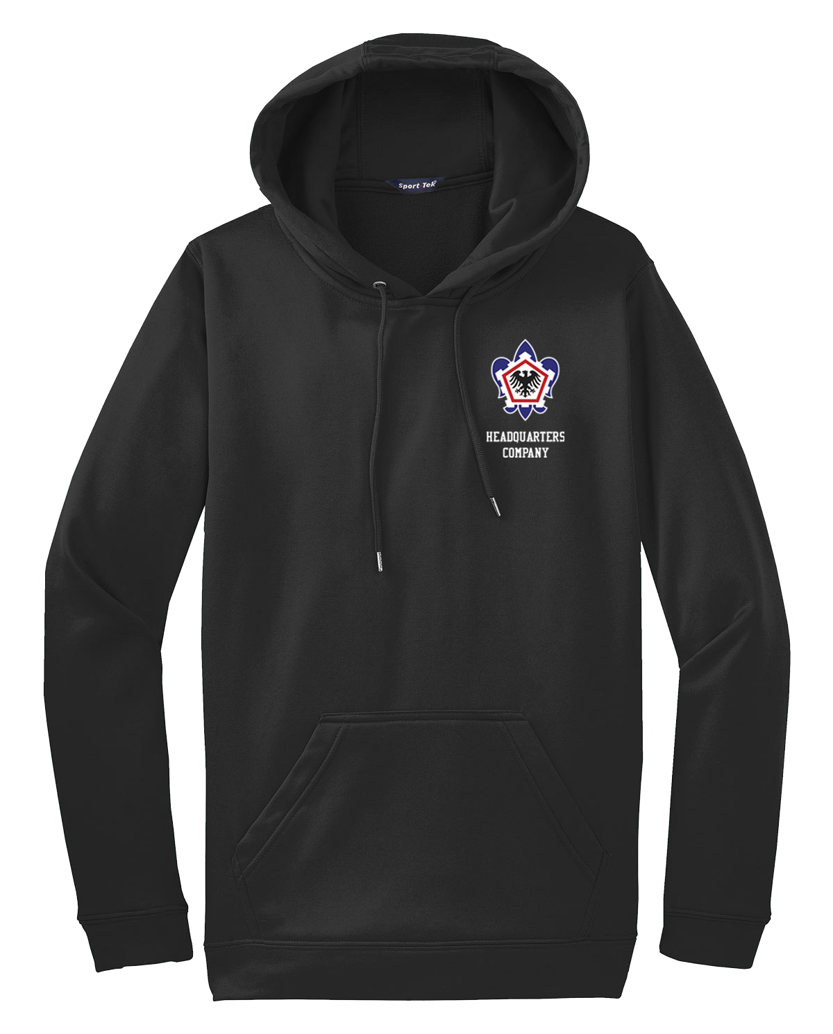HHC 555th EN BDE Fleece Hooded Pullover
