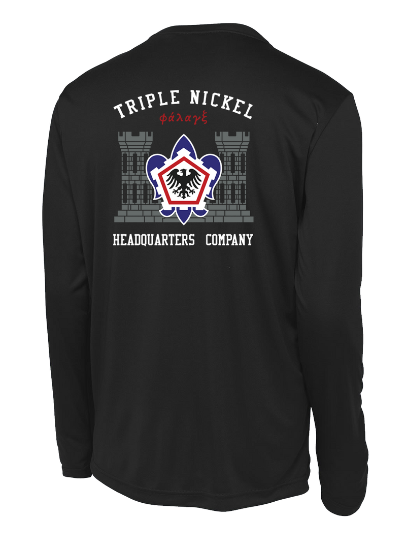 HHC 555th EN BDE Long Sleeve Competitor Tee