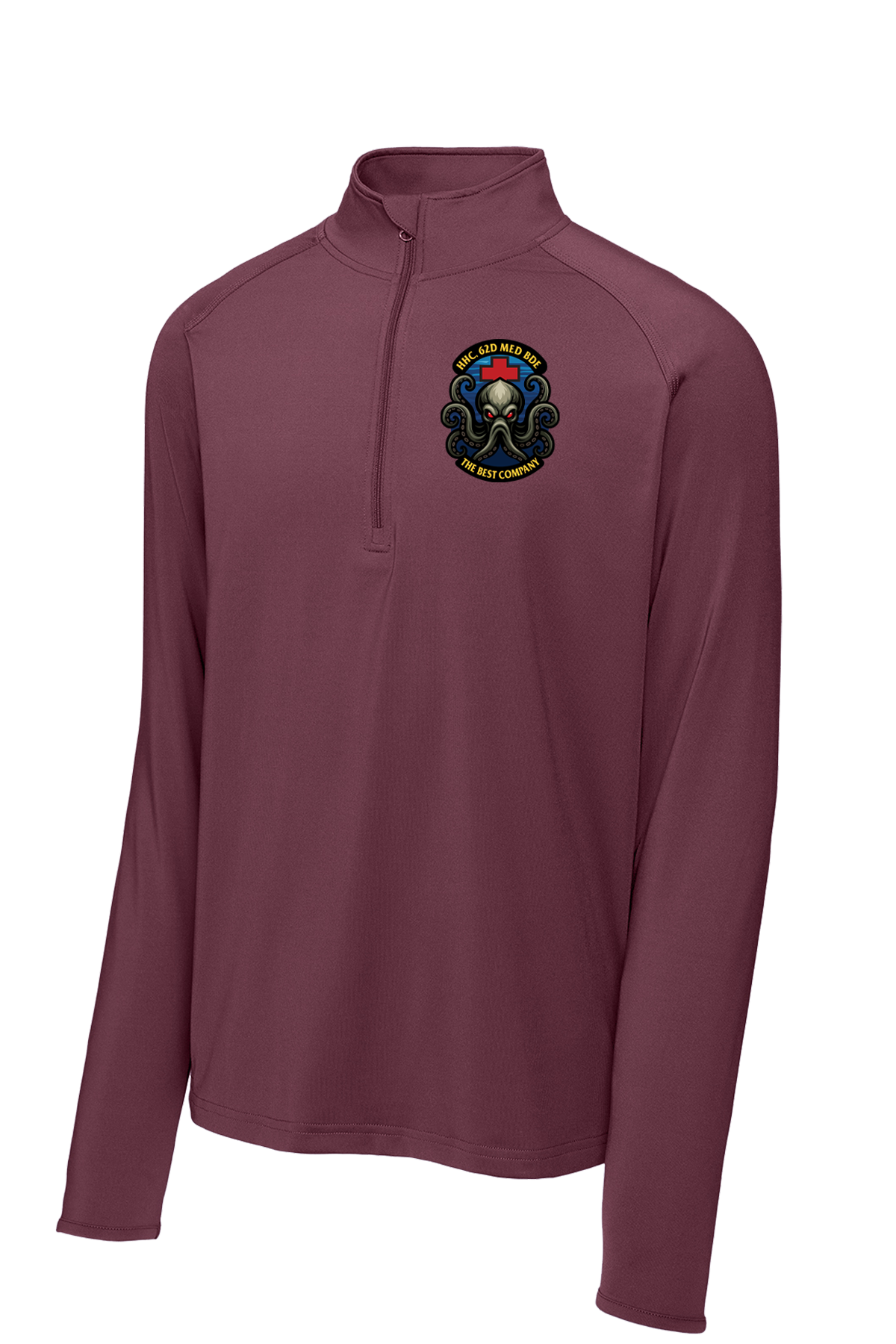 HHC 62D Med Bde 1/4-Zip Pullover