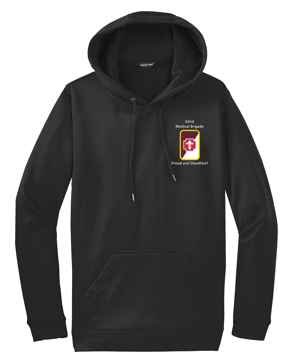 H2F 62nd Medical Brigade Fleece Hooded Pullover