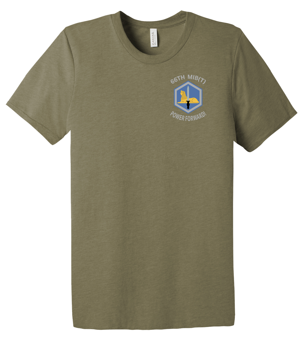 Maintenance Platoon, HHC, 66th MIB Unisex Triblend Short Sleeve Tee