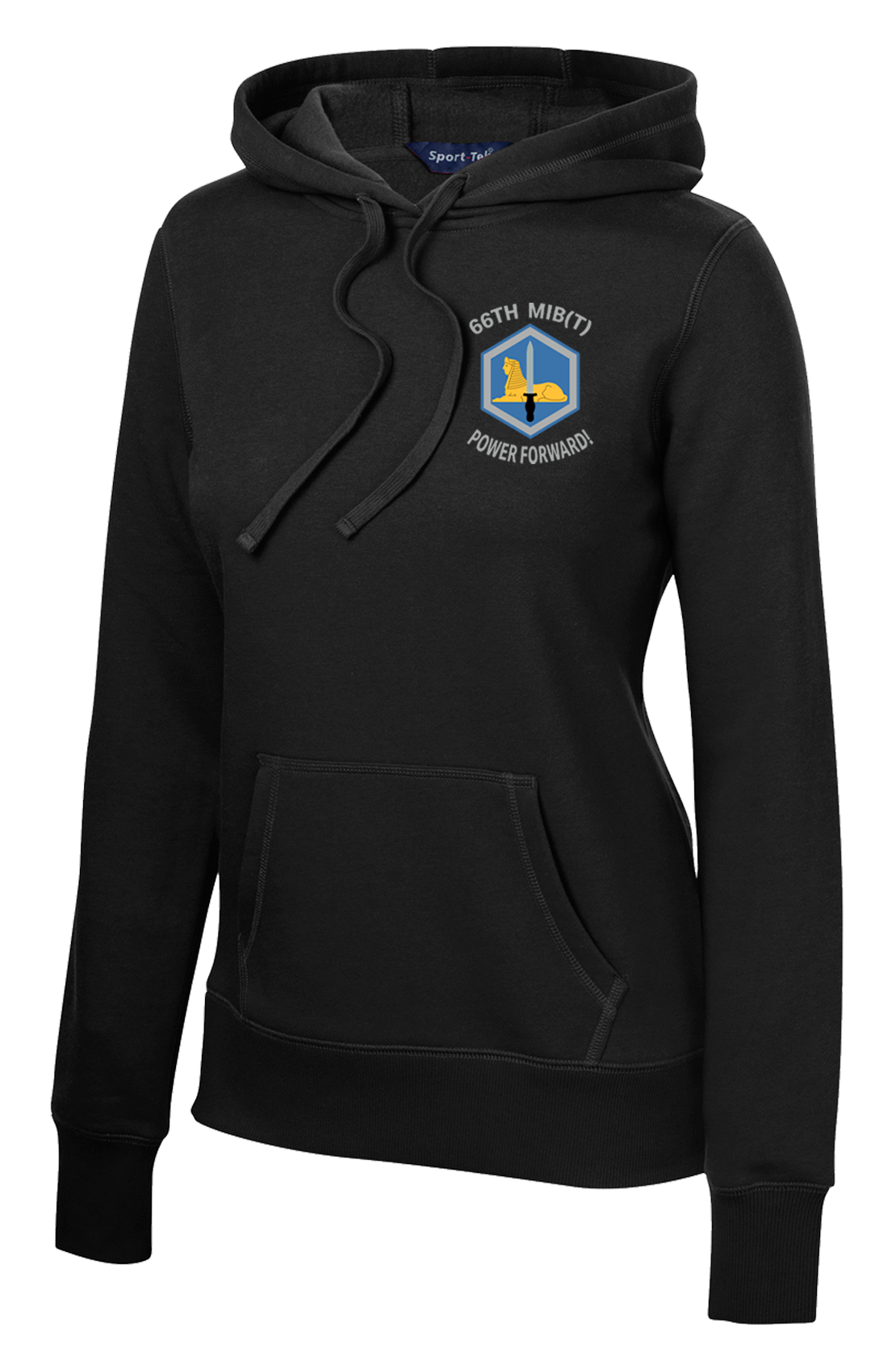 Maintenance Platoon, HHC, 66th MIB Ladies Poly/Cotton Blend Hoodie