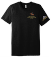 HHC Ft Huachuca - Honor Guard - Unisex Triblend Short Sleeve Tee with Left Sleeve Print