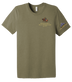 HHC Ft Huachuca - Honor Guard - Unisex Triblend Short Sleeve Tee with Left Sleeve Print