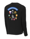 HHC Ft Huachuca - Honor Guard - Fleece Pullover Crew with Left Sleeve Print