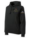 HHC Ft Huachuca - Honor Guard - Poly/Cotton Blend Hoodie with Left Sleeve Print