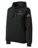 HHC Ft Huachuca - Honor Guard - Poly/Cotton Blend Hoodie with Left Sleeve Print