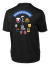 HHC Ft Huachuca - Honor Guard - Competitor Tee with Left Sleeve Print