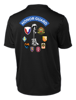 HHC Ft Huachuca - Honor Guard - Competitor Tee with Left Sleeve Print