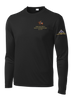 HHC Ft Huachuca - Honor Guard - Long Sleeve Competitor Tee with Left Sleeve Print