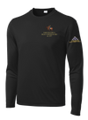 HHC Ft Huachuca - Honor Guard - Long Sleeve Competitor Tee with Left Sleeve Print