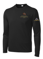 HHC Ft Huachuca - Honor Guard - Long Sleeve Competitor Tee with Left Sleeve Print