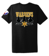 HHC Ft Huachuca - Wardens - Unisex Triblend Short Sleeve Tee with Left Sleeve Print