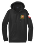 HHC Ft Huachuca - Wardens - Fleece Hooded Pullover with Left Sleeve Print