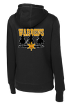 HHC Ft Huachuca - Wardens - Ladies Poly/Cotton Blend Hoodie with Left Sleeve Print