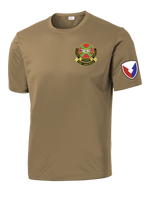 HHC Ft Huachuca - Wardens - Competitor Tee with Left Sleeve Print