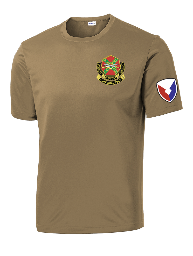 HHC Ft Huachuca - Wardens - Competitor Tee with Left Sleeve Print