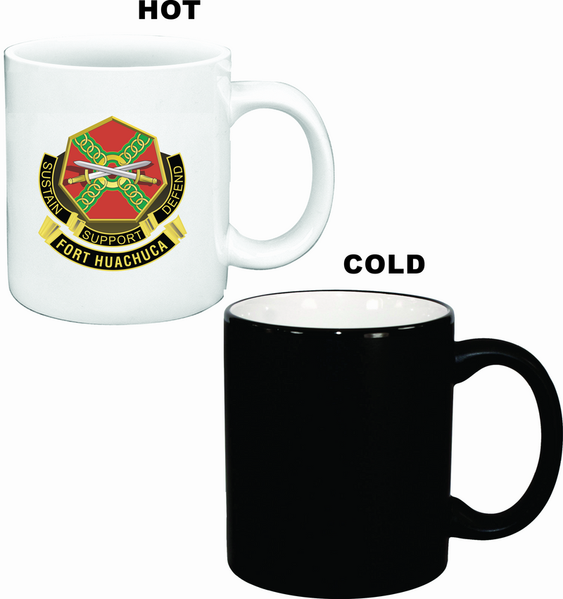 HHC Ft Huachuca Logo Appearing Coffee Mug