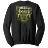147th Field Hospital 500 LB Club Blend Crewneck Sweatshirt with Two Sleeve Print