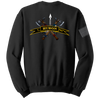 HHC 4-23 Infantry Blend Crewneck Sweatshirt with Right Sleeve Flag