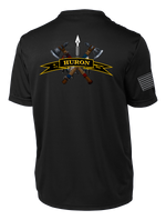 HHC 4-23 Infantry Competitor Tee with Right Sleeve Flag