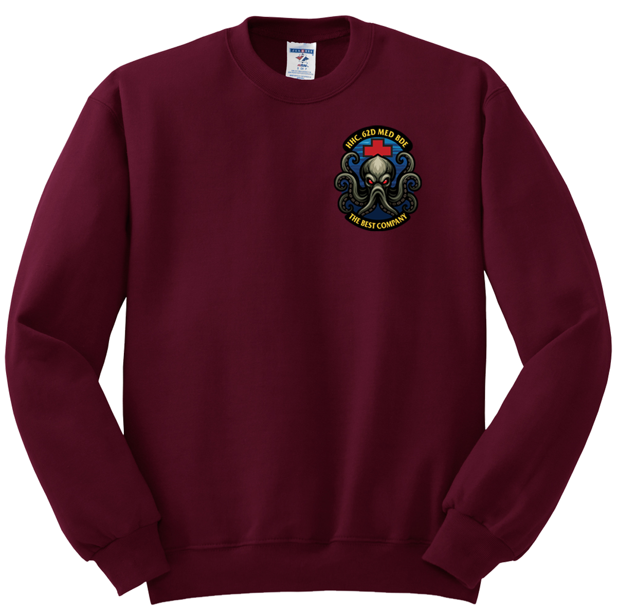 HHC 62D Med Bde Blend Crewneck Sweatshirt