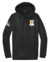 HHD 29th HC Fleece Hooded Pullover with Right Sleeve Flag