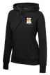 HHD 29th HC Ladies Poly/Cotton Blend Hoodie with Right Sleeve Flag