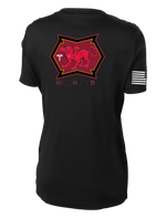 HHD 29th HC Ladies Competitor Tee with Right Sleeve Flag