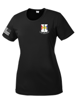 HHD 29th HC Ladies Competitor Tee with Right Sleeve Flag