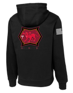 HHD 29th HC Poly/Cotton Blend Hoodie with Right Sleeve Flag