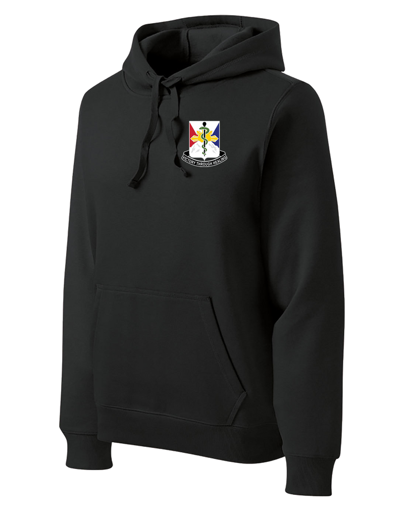 HHD 29th HC Poly/Cotton Blend Hoodie with Right Sleeve Flag