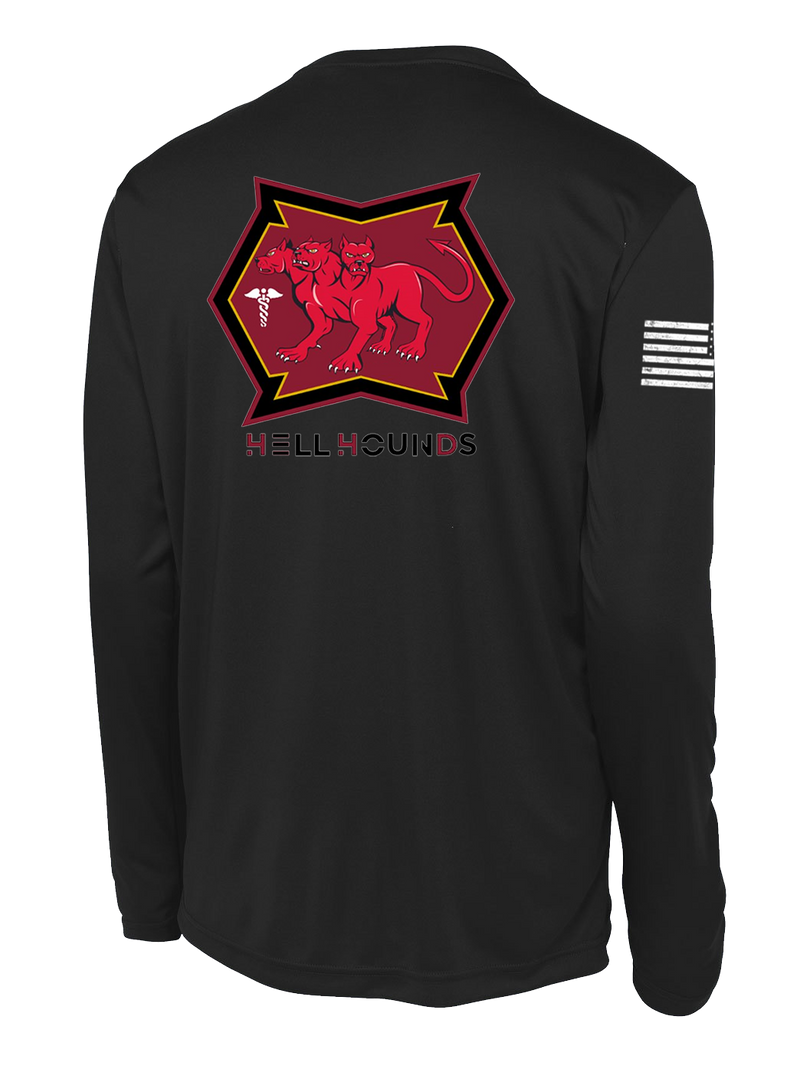 HHD 29th HC Long Sleeve Competitor Tee with Right Sleeve Flag