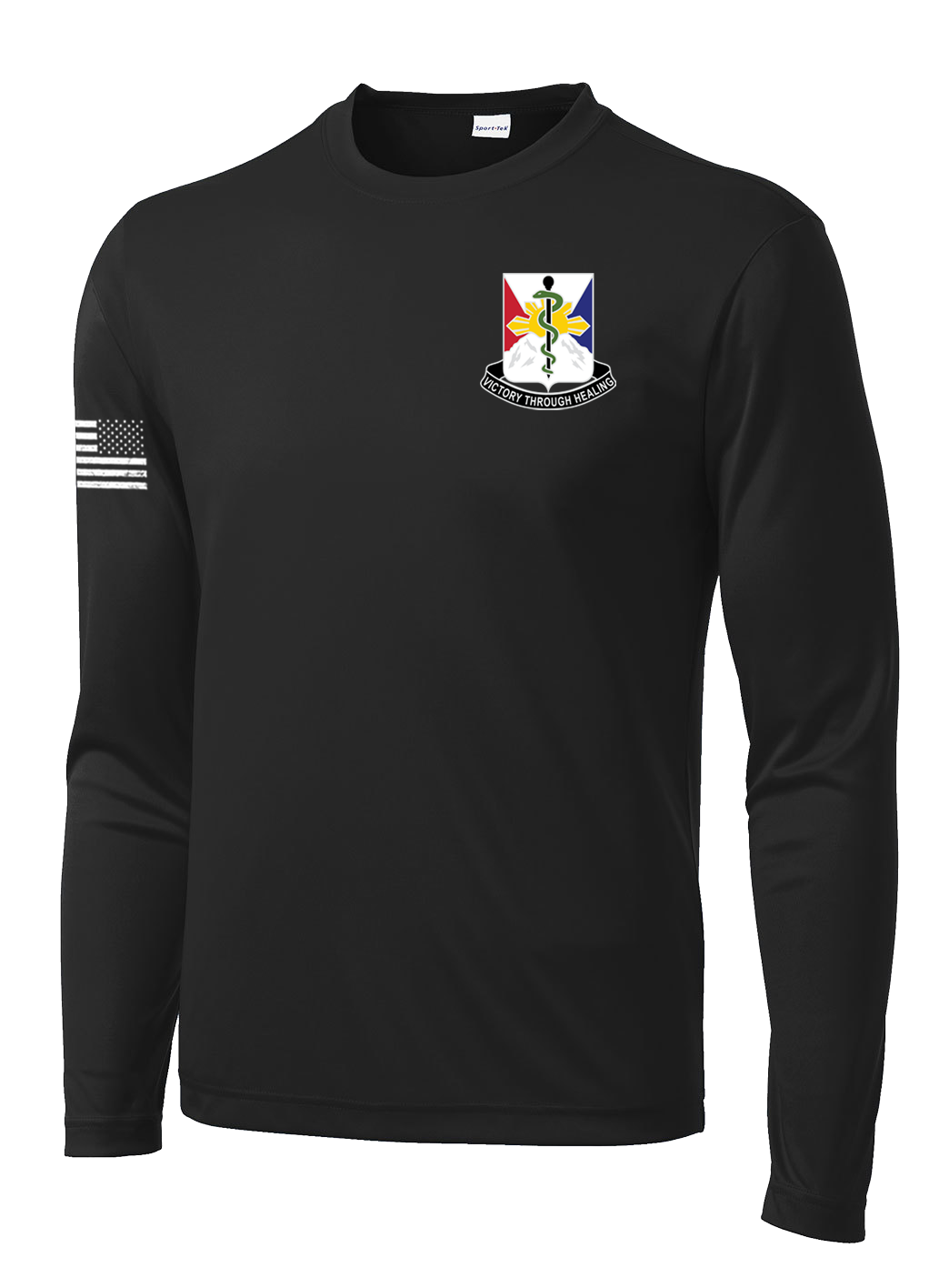 HHD 29th HC Long Sleeve Competitor Tee with Right Sleeve Flag