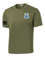 HHD 502D IEW BN Competitor Tee with Solid Black Flag on Right Sleeve