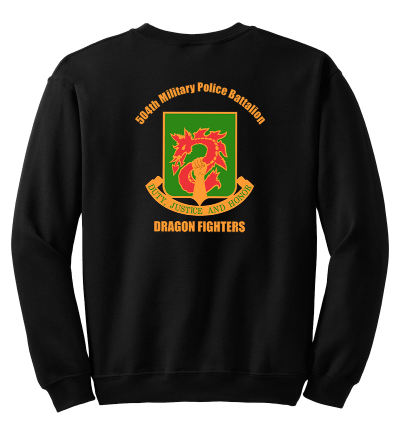 HHD 504th MP BN Blend Crewneck Sweatshirt