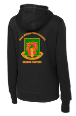 HHD 504th MP BN Ladies Poly/Cotton Blend Hoodie