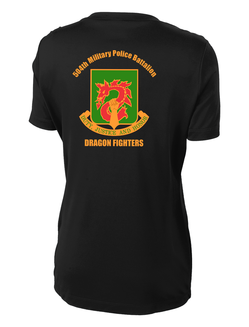 HHD 504th MP BN Ladies Competitor Tee