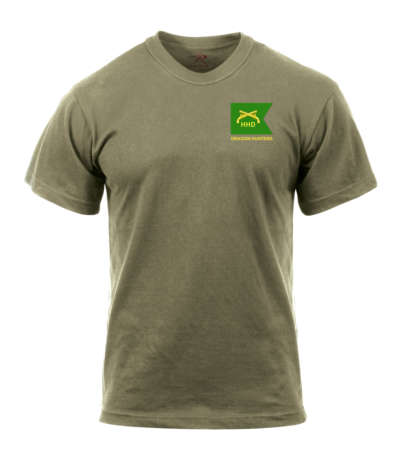 HHD 504th MP BN AR 670-1 Coyote Brown T-Shirt