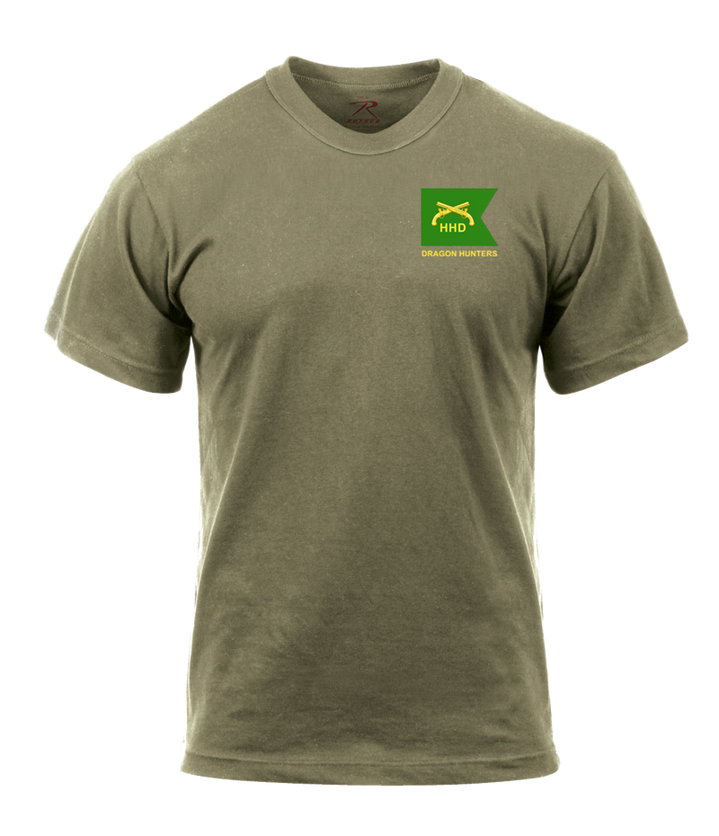 HHD 504th MP BN AR 670-1 Coyote Brown T-Shirt