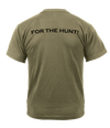 Headhunter Troop 2-2 CR - FOR THE HUNT! - AR 670-1 Coyote Brown T-Shirt