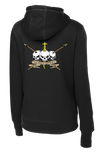 Headhunter Troop 2-2 CR - 3 Skulls - Ladies Poly/Cotton Blend Hoodie