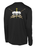 Headhunter Troop 2-2 CR - 3 Skulls - Long Sleeve Competitor Tee