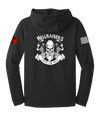 Hellraisers 2D BSB Fleece Hooded Pullover with Two Sleeve Print