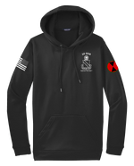 Hellraisers 2D BSB Fleece Hooded Pullover with Two Sleeve Print