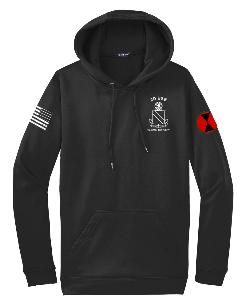 Hellraisers 2D BSB Fleece Hooded Pullover with Two Sleeve Print