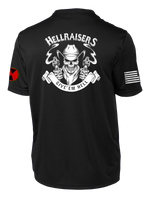 Hellraisers 2D BSB Competitor Tee with Two Sleeve Print