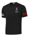 Hellraisers 2D BSB Competitor Tee with Two Sleeve Print