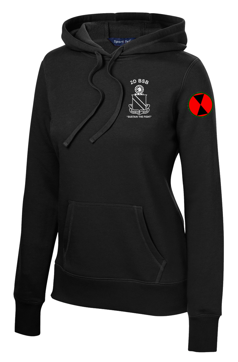 Hellraisers 2D BSB Ladies Poly/Cotton Blend Hoodie with Two Sleeve Print