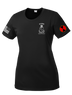 Hellraisers 2D BSB Ladies Competitor Tee with Two Sleeve Print